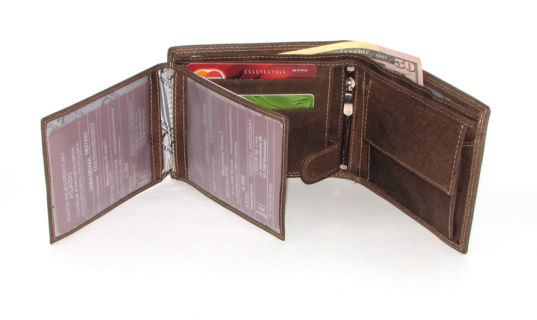 Кошелек мужской Always Wild N992-MH U Brown Кошелек мужской Always Wild N992-MH U Brown